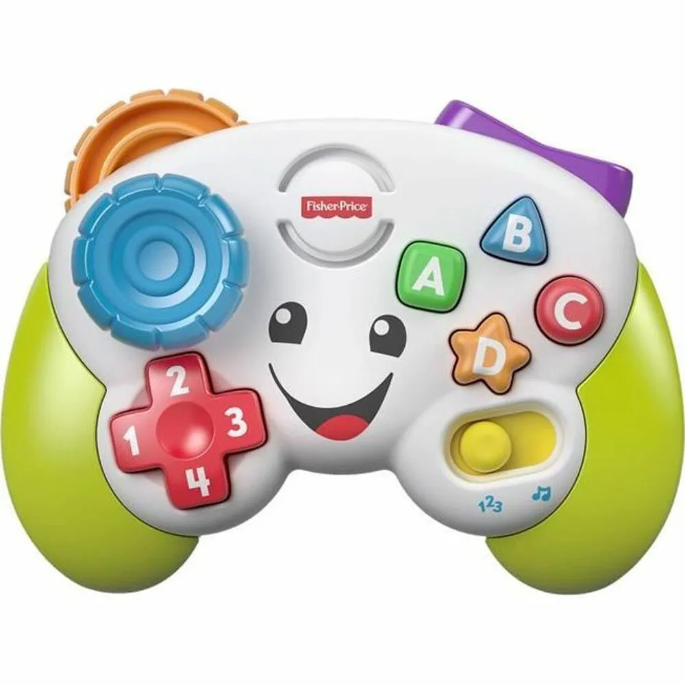 Giocattolo per bebè Fisher Price Joystick Games And Learning Plastica