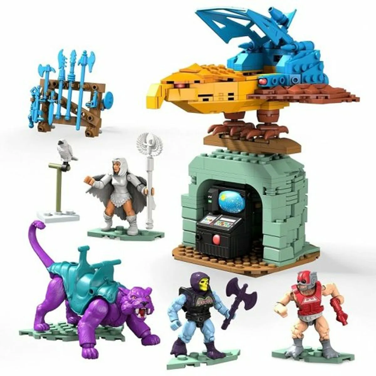 Personaggi d'Azione Mattel Mega Construx Panthor