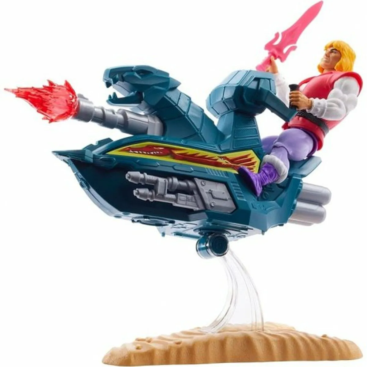 Personaggi d'Azione Mattel Masters of the Universe Set Prince Adam + Sky Sled