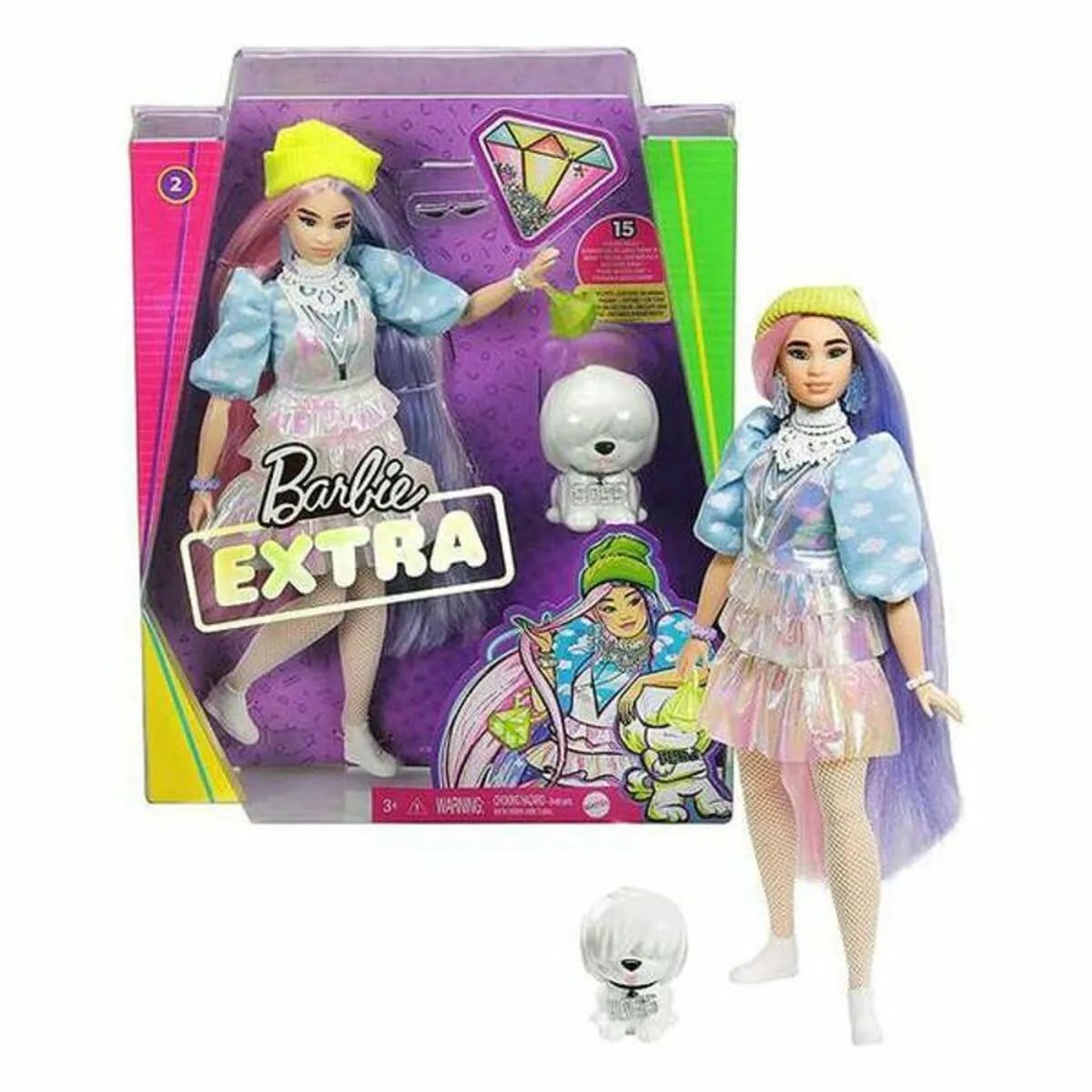 Bambola Barbie Fashionista Mattel GRN28