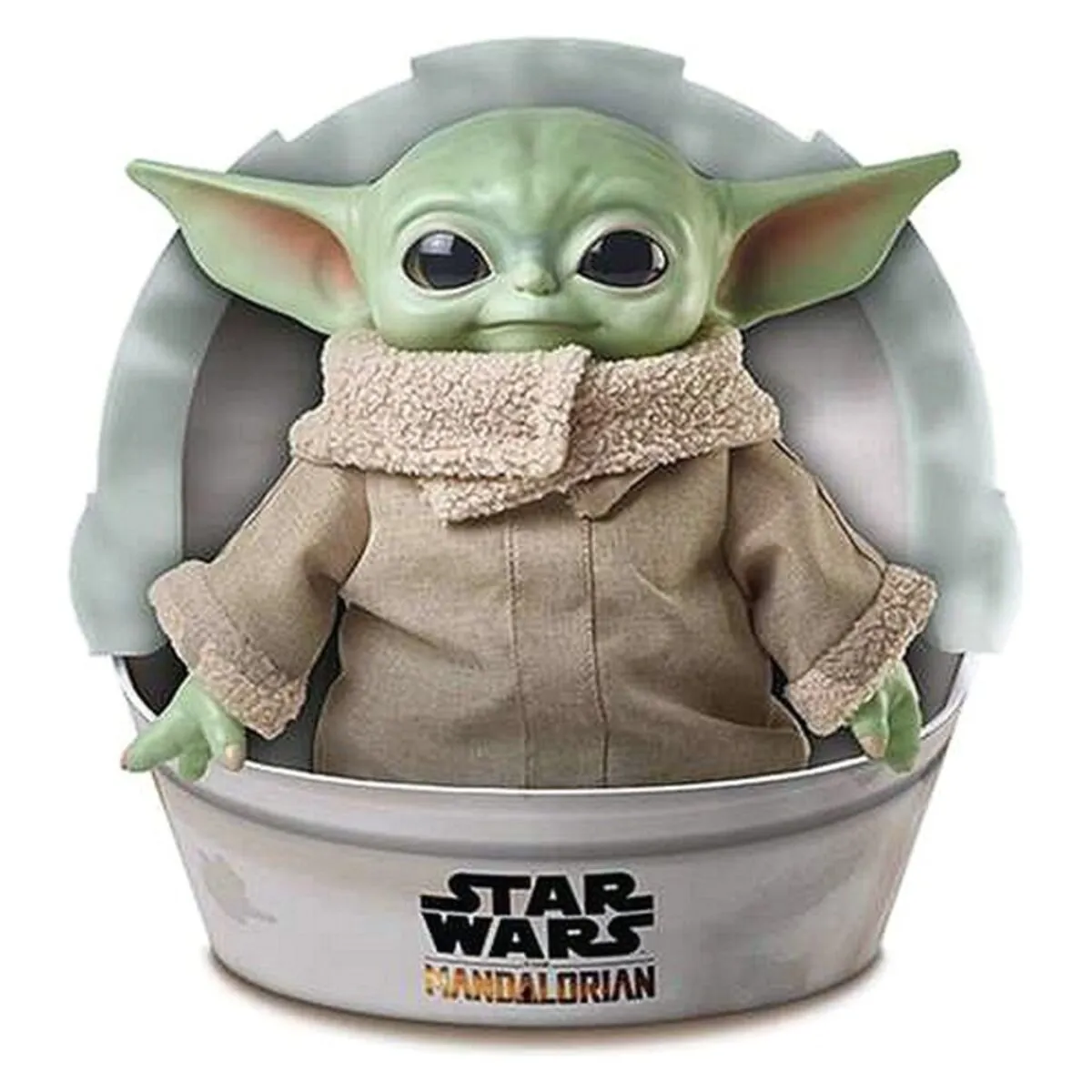 Peluche Baby Yoda Mandalorian Star Wars Mattel 28 cm Verde (1 Pezzi)