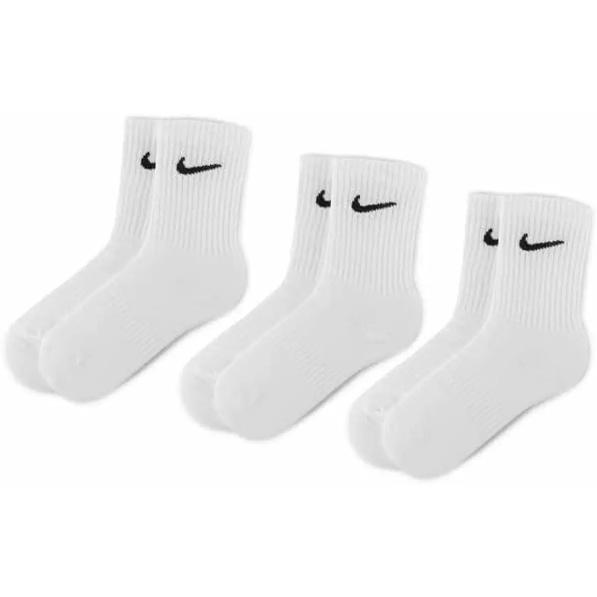 Calzini Sportivi Nike Bianco Unisex adulti 38-41