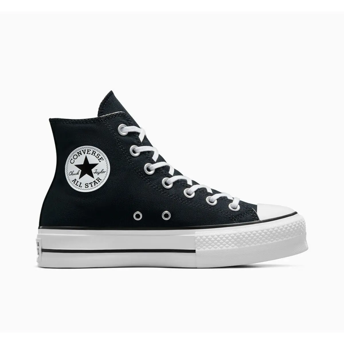 Scarpe Casual da Donna Converse All Star Platform High Top Nero