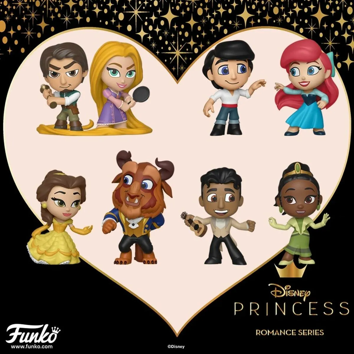 Personaggi d'Azione Funko  POP MINI - DISNEY ROYAL ROMANCE