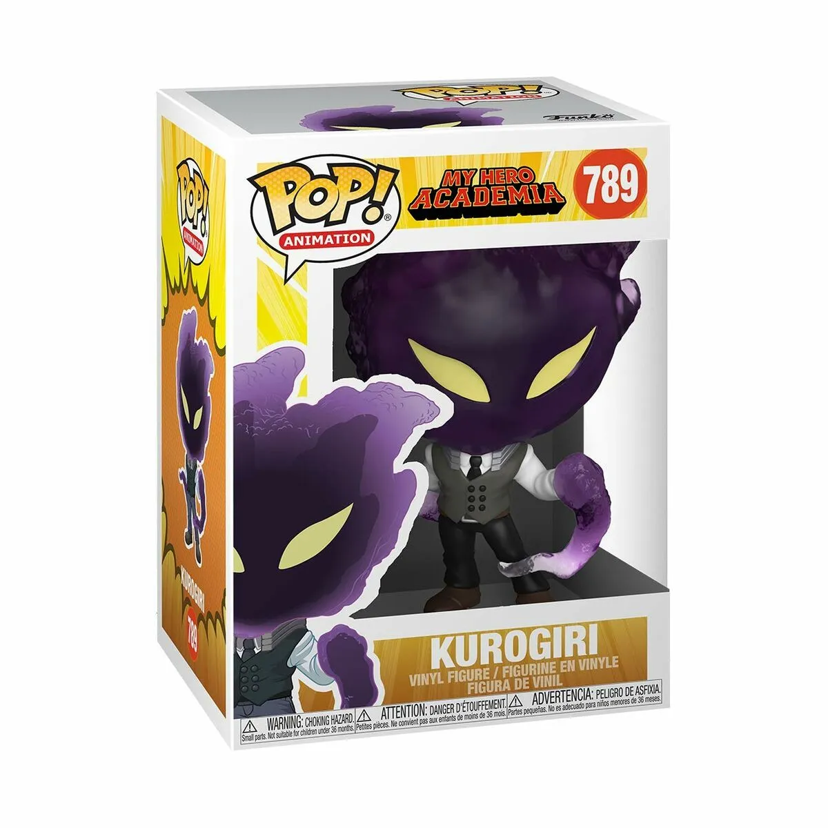 Statuina da Collezione Funko Pop My Hero Academia 789 Kurogiri