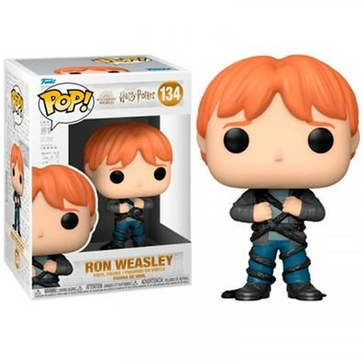 Statuina da Collezione Funko Pop! Harry Potter: Ron Weasley Nº134