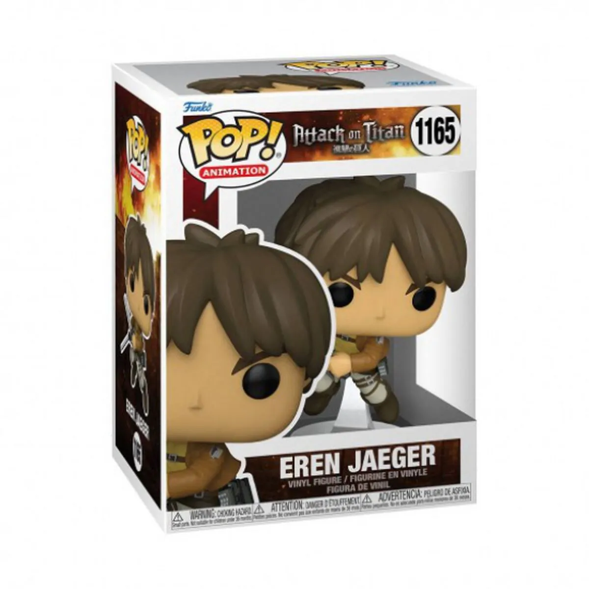 Personaggi d'Azione Funko ATTACK ON TITAN EREN YEAGER