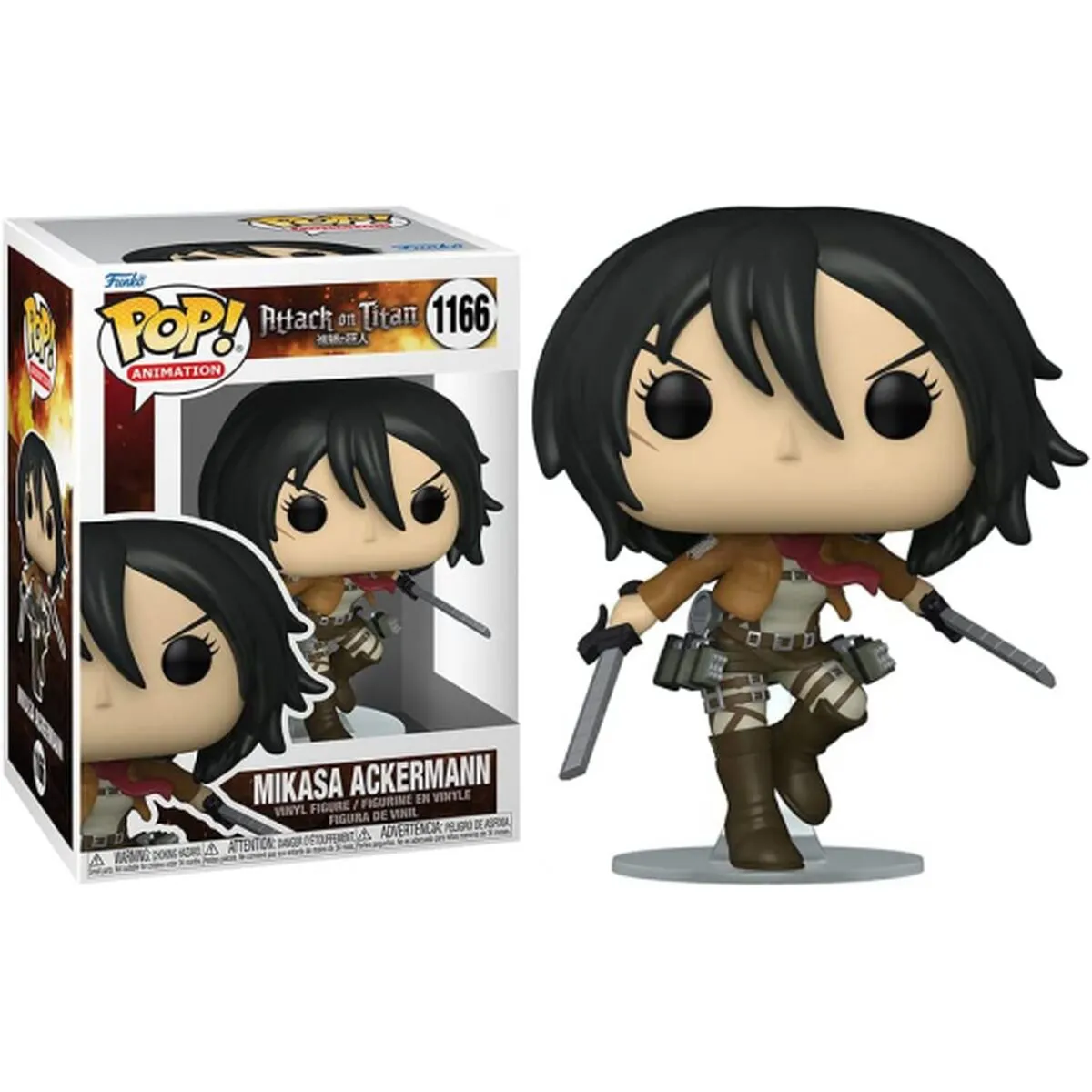 Personaggi d'Azione Funko ATTACK ON TITAN MIKASA ACKERMANN