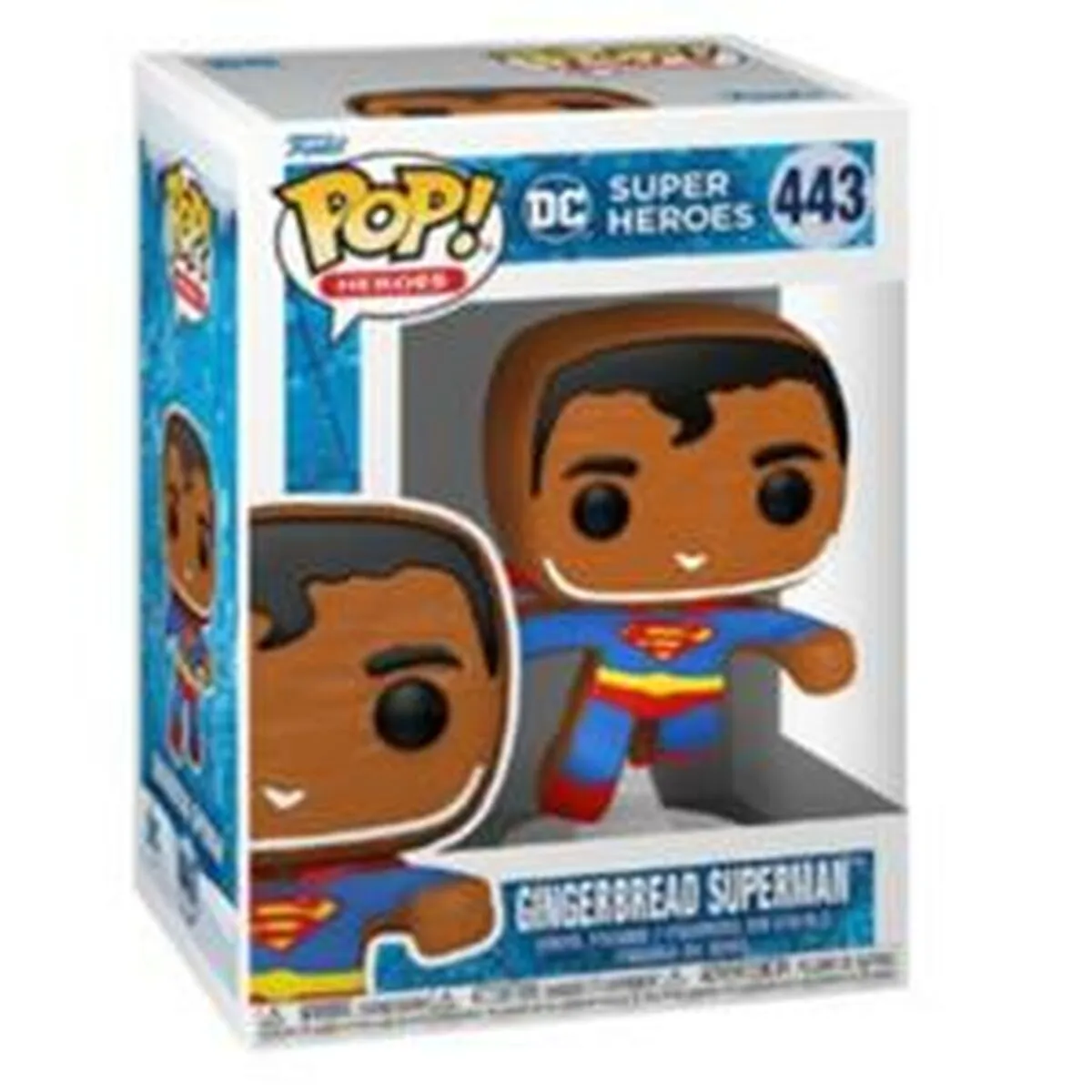 Statuina da Collezione Funko POP DC Super Heroes 443 Gingerbread Superman