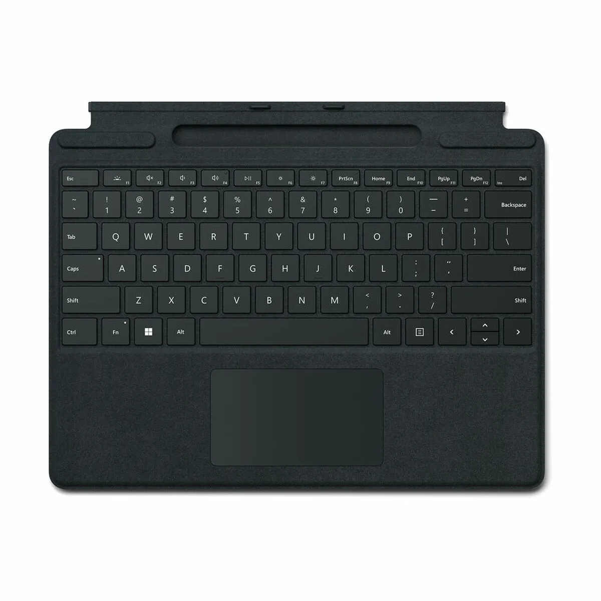 Tastiera con Touchpad Surface Pro 8/Pro X Microsoft 8XB-00012 Spagnolo Nero Qwerty in Spagnolo QWERTY