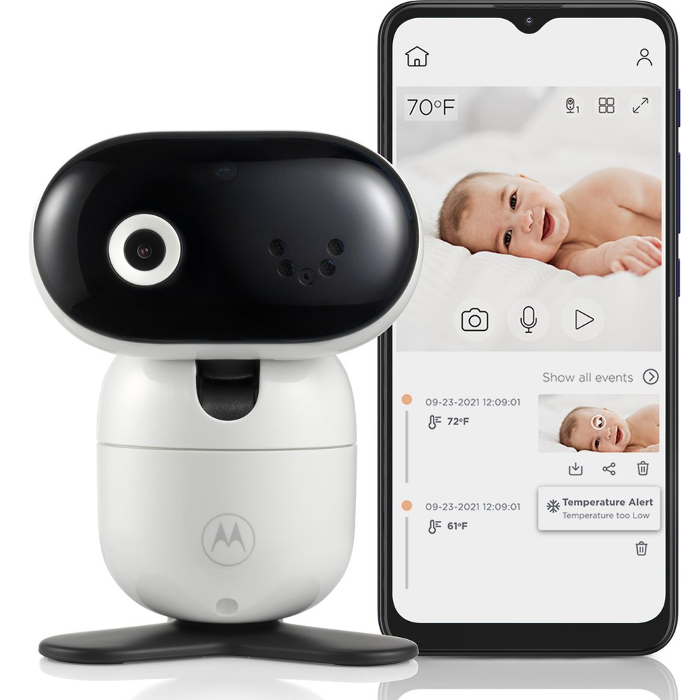 Motorola Nursery PIP1010 CONNECT Baby Monitor con Nursery App e Visione Notturna (1)