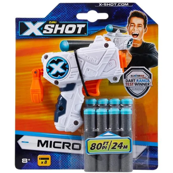 X-SHOT - EXCEL MICRO CON 8 DARDI