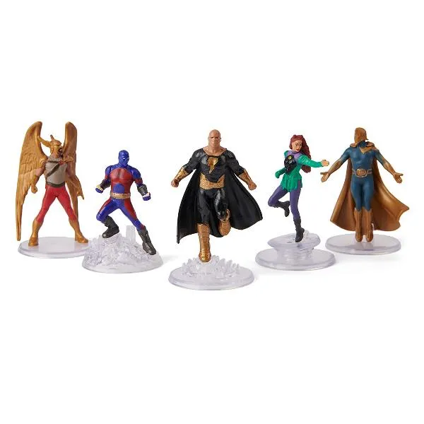 BLACK ADAM GIFT SET PERSONAGGI 5 CM