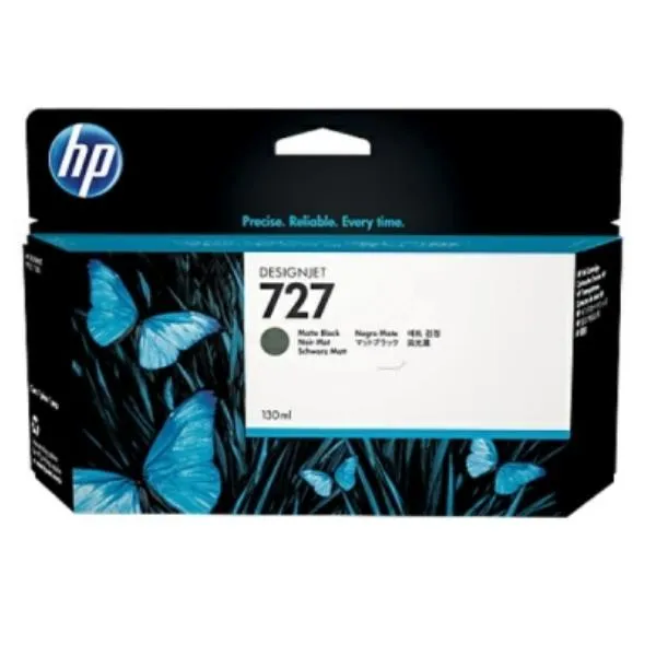 HP 727 130-ML MATE BLACK INK CARTR