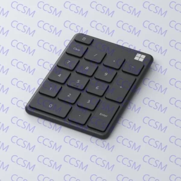 STAND ALONE NUMBER PAD BLACK