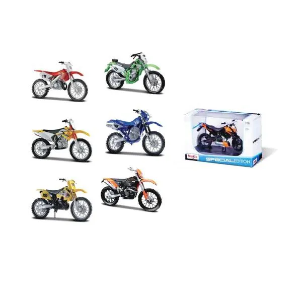 COLLEZIONE MOTO CROSS - 1:18