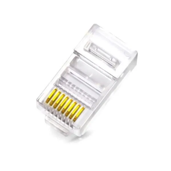 PLUG RJ45U CAT.6 CAVO SOLIDO CF10