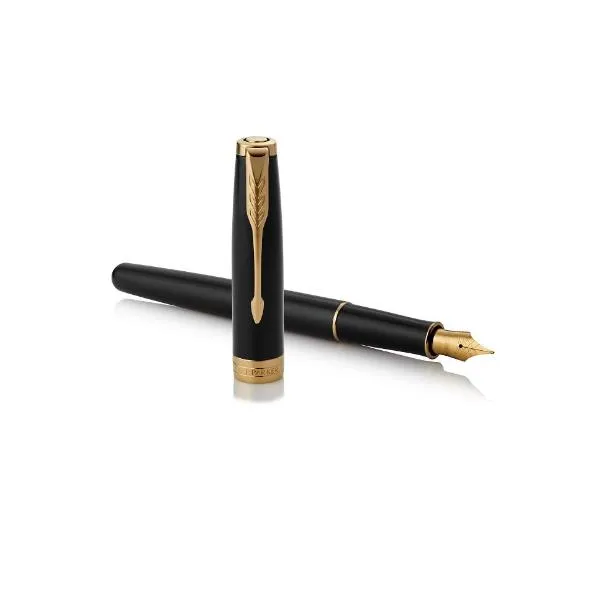 STILOGRAF. SONNET LACQUE BLACK GT M