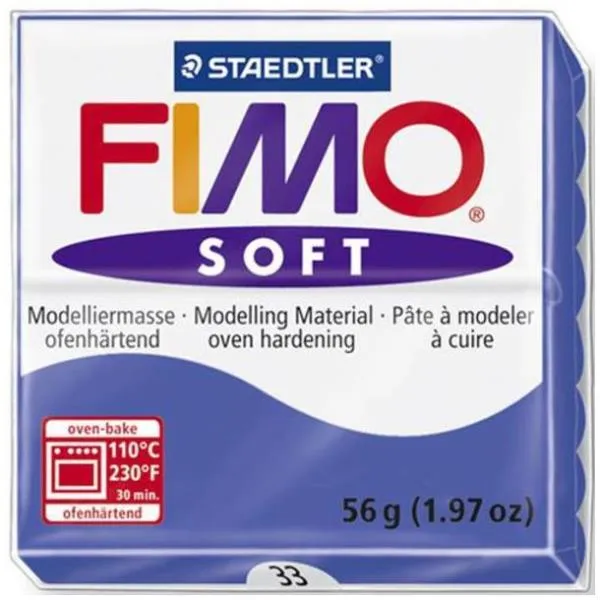 FIMO SOFT 57 G BLU BRILLANTE