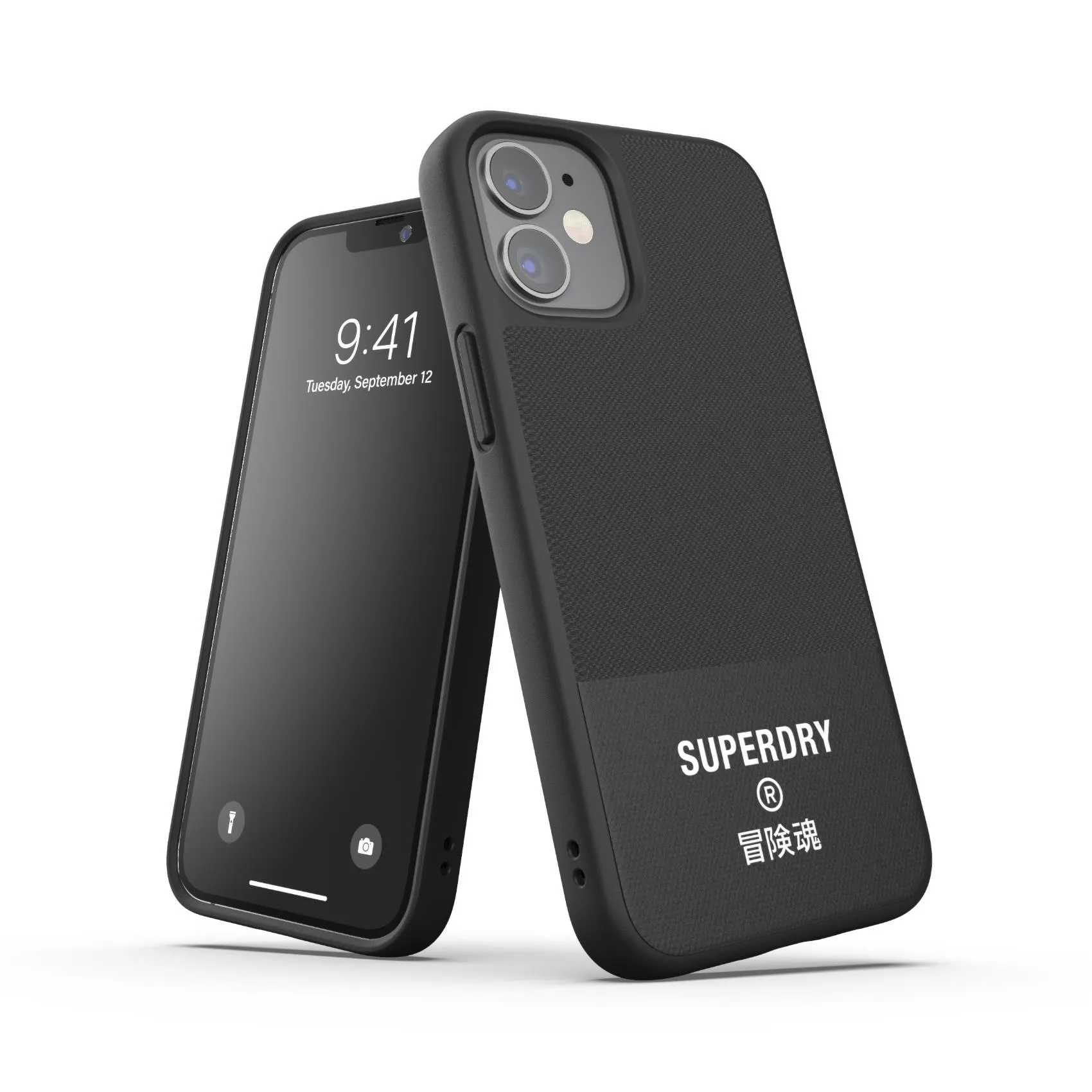 SUPERDRY CANVAS IPHONE 12 MINI BLK