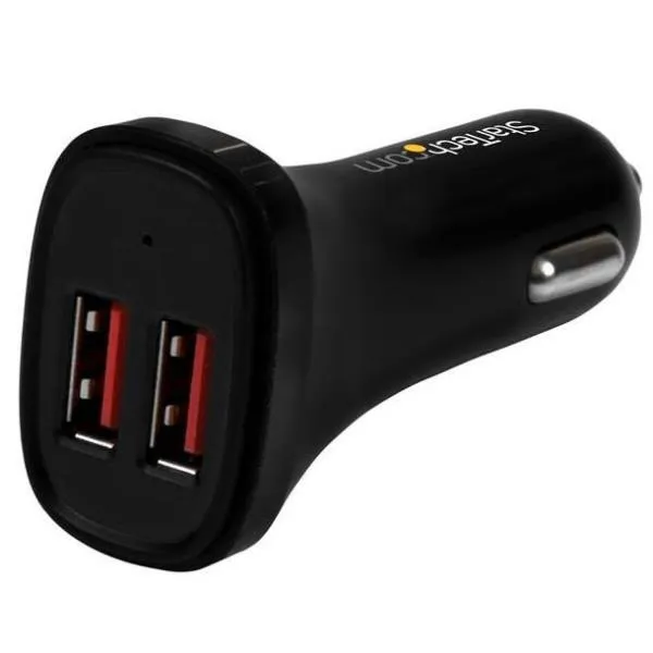 CARICATORE AUTO 2XUSB 24W/4.8A