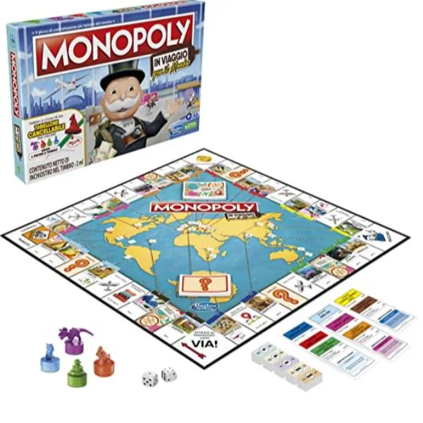 MONOPOLY IN VIAGGIO PER IL MONDO