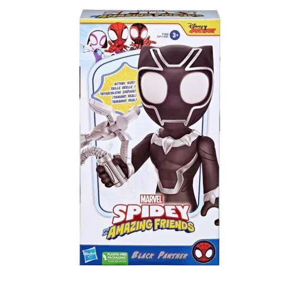 SPIDEY FIGURA MEGA BLACK PANTHER