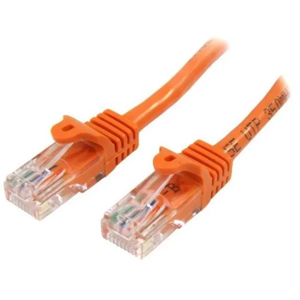 CAVO DI RETE CAT 5E ARANCIO 2M