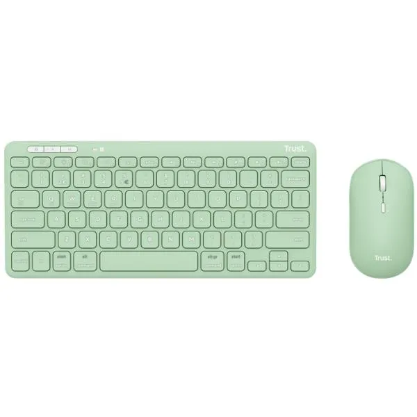 LYRA WL KEYBOARD & MOUSE IT GREEN