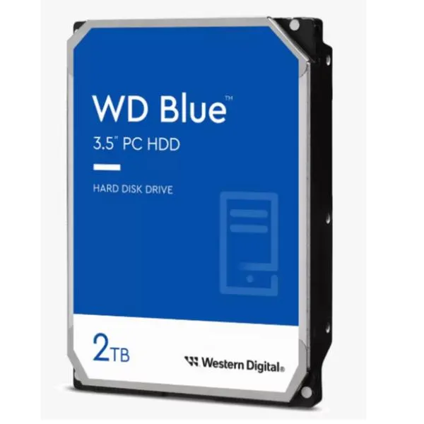 WD BLUE SATA 3.5P HDD 2TB CACHE64MB