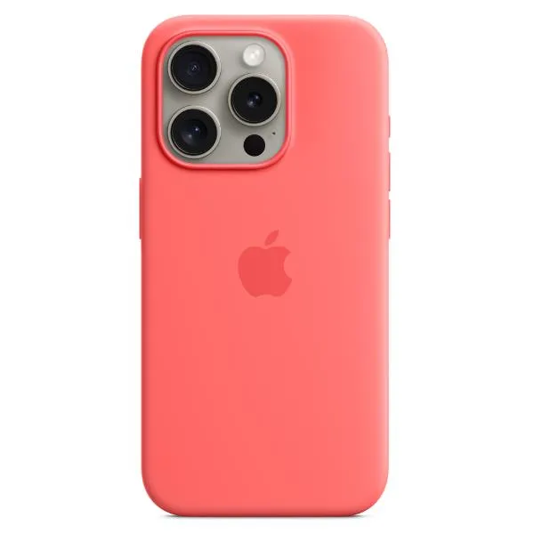 IPHONE 15 PRO MAX SI CASE GUAVA