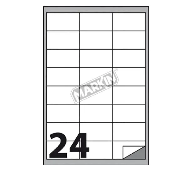 CF2400 ETICHETTE 24FGX100  66X33 86