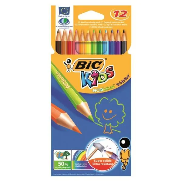 CF12PASTELLI BIC KIDS EVOLUTION