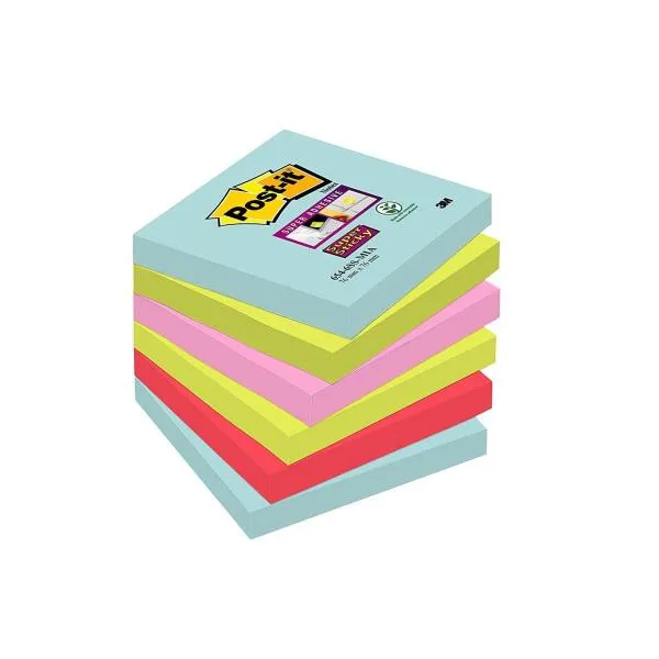 CF6BLOC POST-IT SUPSTIC654-6SS-MIA