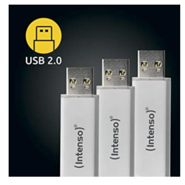 CHIAVETTA 32GB SILVER USB 2.0 3PZ.