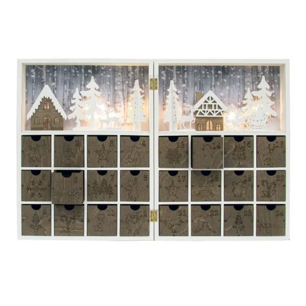 CALENDARIO AVVENTO LEGNO