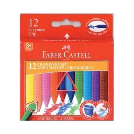 CF12 PASTELLI CERA IN PLASTICAJUMBO