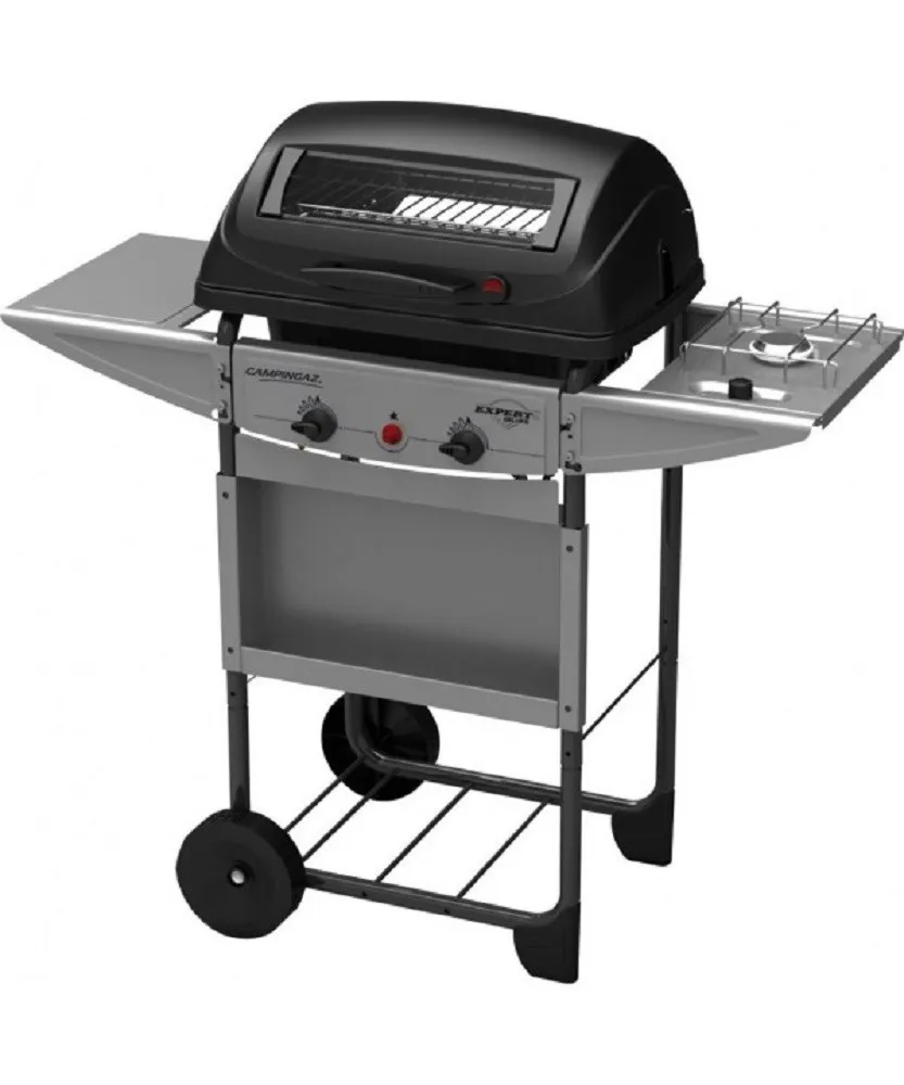 BARBECUE A GAS CAMPINGAZ EXPERT 2 DELUXE FORNELLO LATERALE