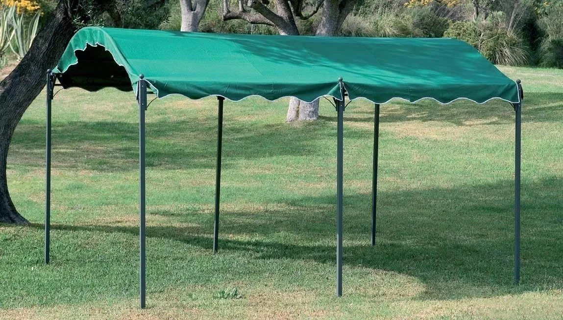 TOP RICAMBIO PER GAZEBO CAR PORT MT.3X4 VERDE