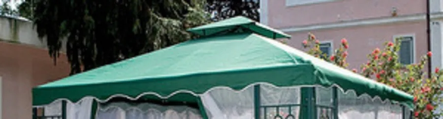 RICAMBIO TOP COPERTURA PER GAZEBO 3137 VERDE MT.3X3