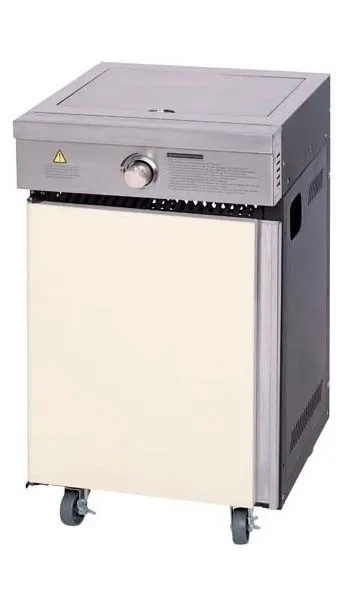 LUXURY VAN FORNELLO LATERALE INOX PER BARBECUE A GAS 52X60X90H