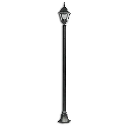 LAMPIONE ALLUMINIO 1 LUCE ARKADIA PALO CM.187H Illuminazione ESTERNO