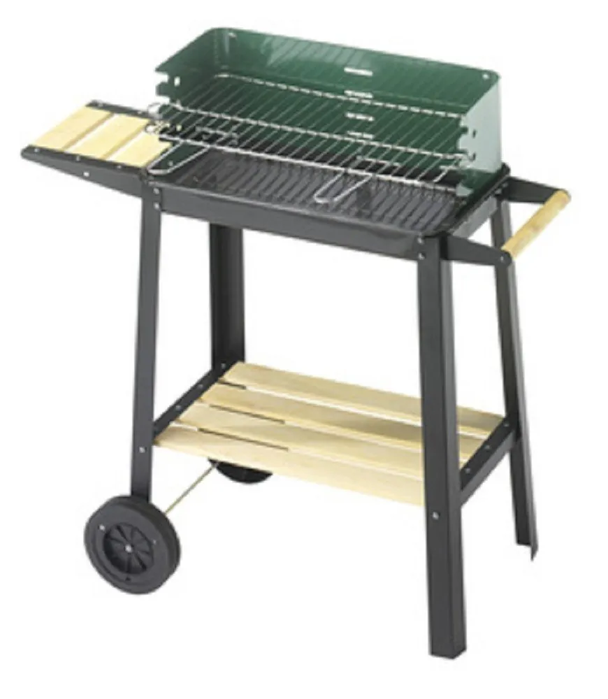 BARBECUE A CARBONE MOD. GREEN/W 50X25X77H