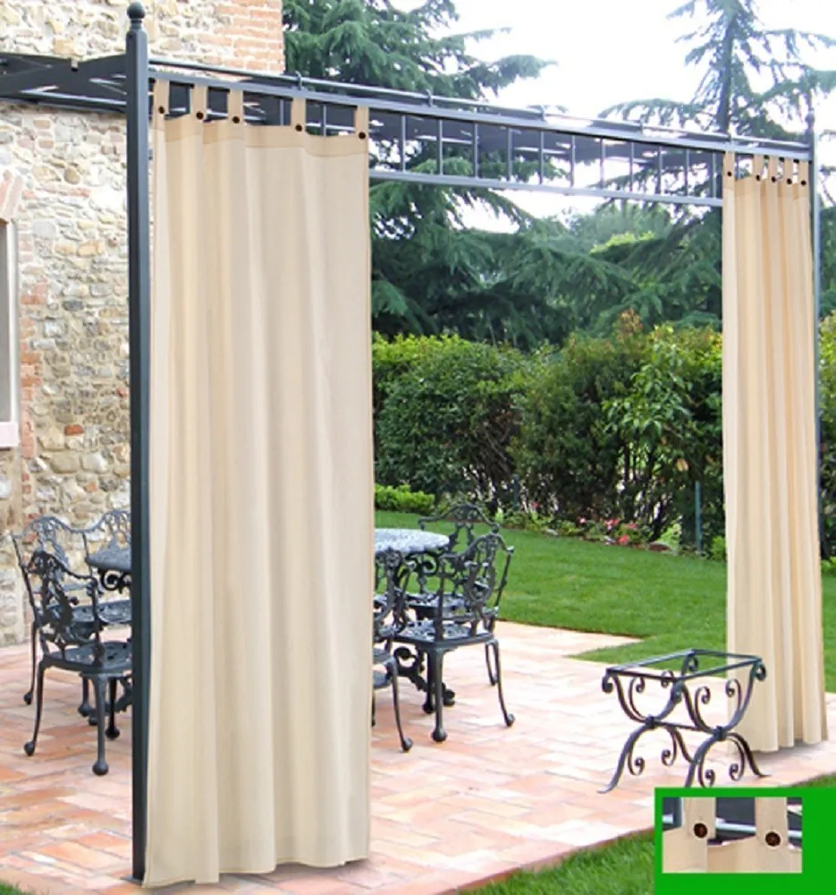 TENDA A BRETELLA PER GAZEBO 155X265H COLORE ECRU' PZ.02