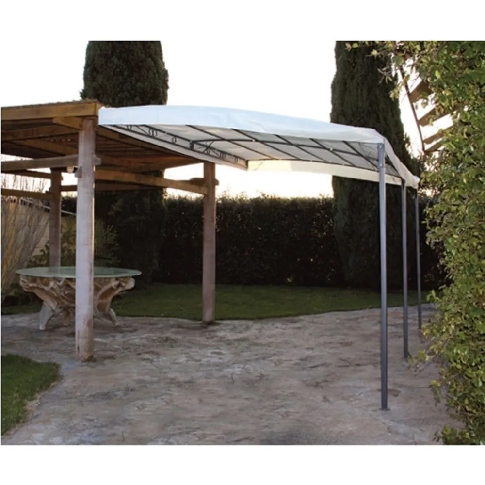 TOP TELO COPERTURA RICAMBIO PER GAZEBO PERGOLA MINORCA 300X400