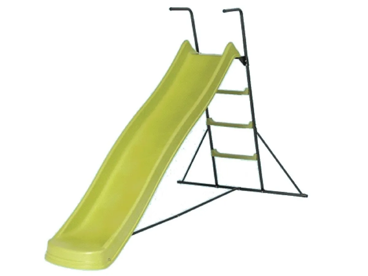 SCIVOLO PER BAMBINI ACCIAIO E POLIPROPILENE 240X120X119H ARREDO GIOCO GIARDINO