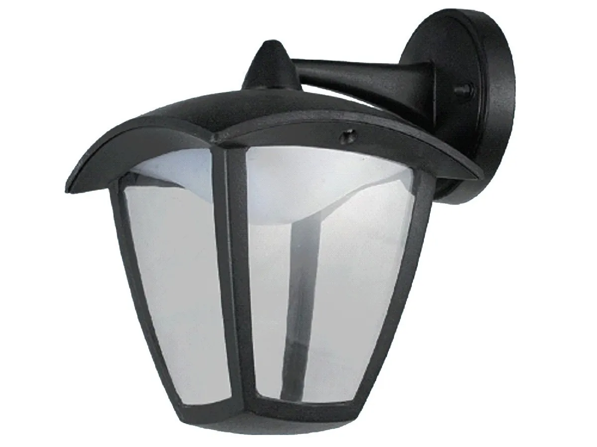 LAMPADA A PARETE LED 590 LUMEN LANTERNA APPLIQUE SELENE SUPERIORE ALLUMINIO