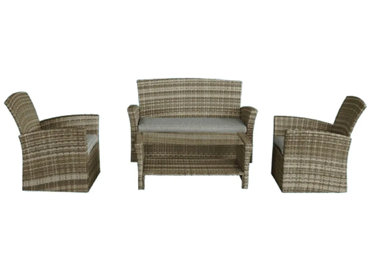 SALOTTO POLIRATTAN CENTURY 4 PEZZI