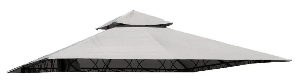 RICAMBIO TOP COPERTURA PER GAZEBO EDEN 3X3 BIANCO