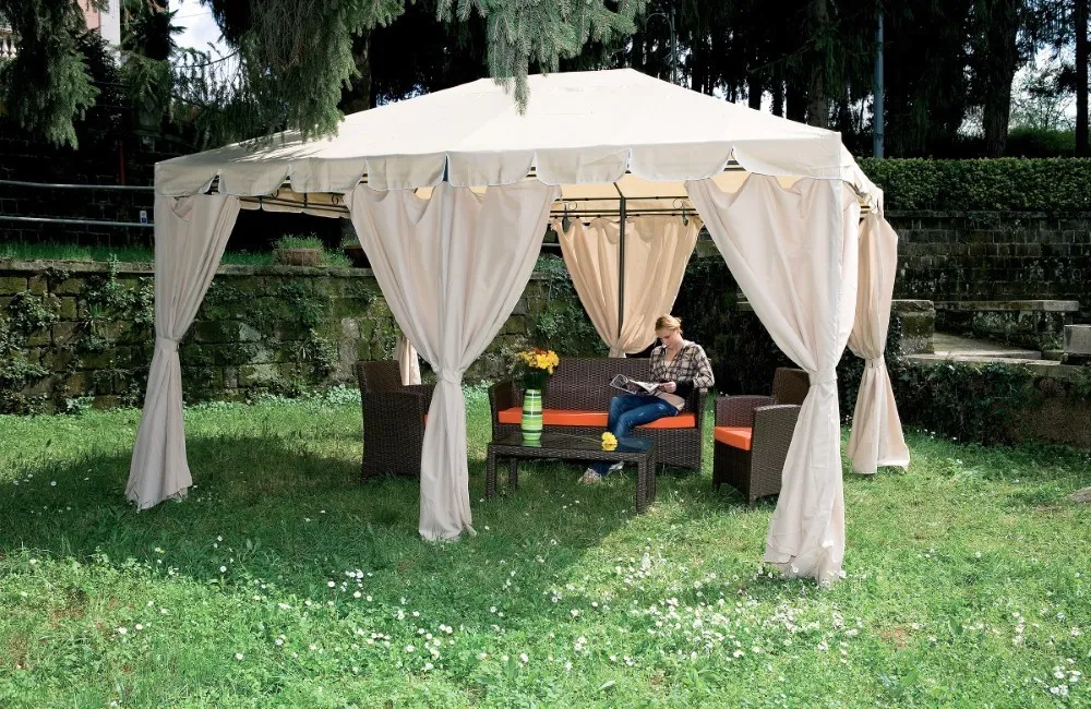 GAZEBO IN ACCIAIO MT.3X4  ARMONIA  YF-3246